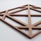 Ekena Millwork Small Buxton Decorative Fretwork Wood Wall Panels, Wood (Paint Grade), 11 3/8"W x 11 3/8"H x 3/8"T WALW12X12X0375BUXMF - alternate 3